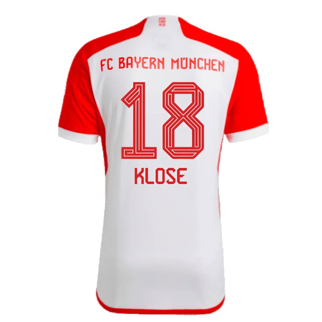 2023-2024 Bayern Munich Home Shirt (Klose 18)-SoccerKits Hub | Buy Soccer Jerseys Online